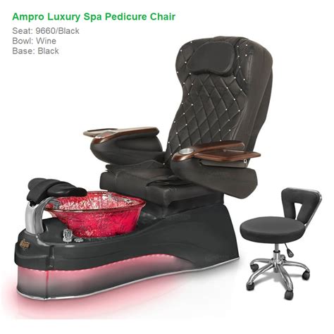 Ampro Luxury Spa Pedicure Chair With Magnetic Jet Shiatsu Massage