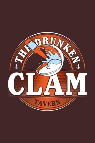 The Drunken Clam | ? logo, Clams, One liner