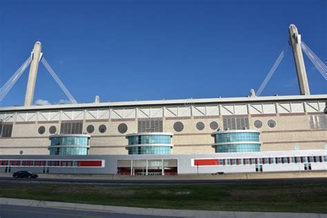 Alamodome Aerial View stock photo. Image of aerial, freeway - 4466162