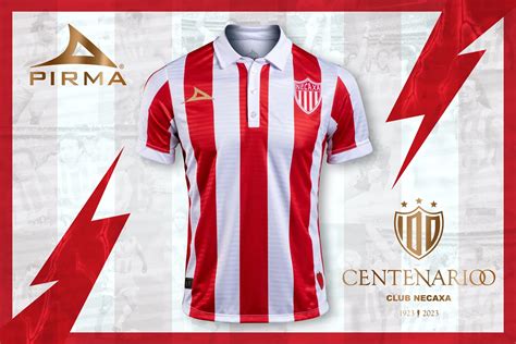 Camiseta Pirma Del Club Necaxa Centenario 2023