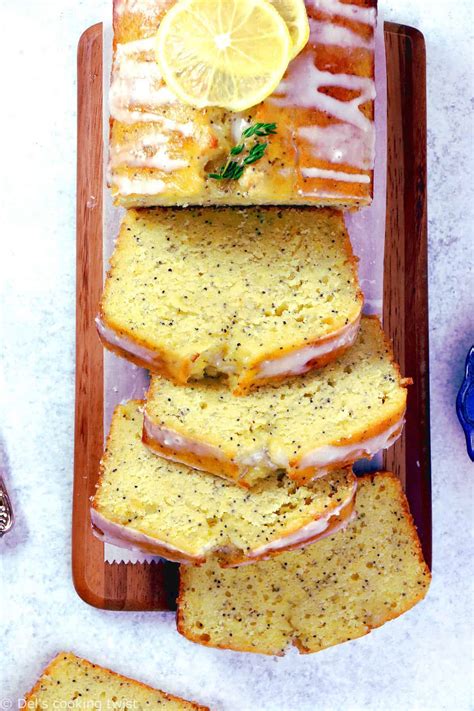 Best Ever Lemon Poppy Seed Loaf Del S Cooking Twist