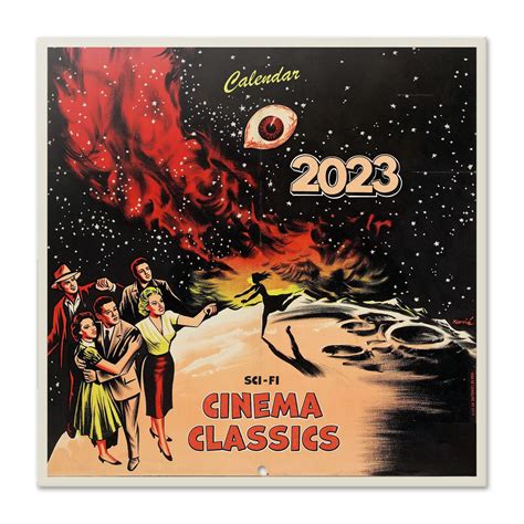 Buy Official Cinema Classics s Wall 2023 12" x 12" FSC®| 12 Month Planner | Square Wall 2023 ...