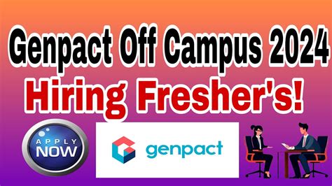 Genpact Off Campus Recruitment 2024 Hiring For Freshers As Quality