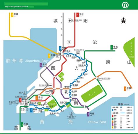 Qingdao Metro Subway Map | Qingdao China | QINGDAO(nese)