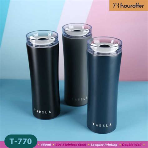 Jual Houroffer Botol Minum Stainless TS 770 Vacuum Flask Tumbler Keep Hot Cold Double Wall