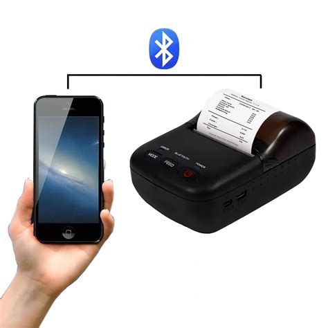 Cheap Thermal Receipt 58mm Portable Bluetooth Thermal Mini Printer For Pos Terminal Hcc T12bt