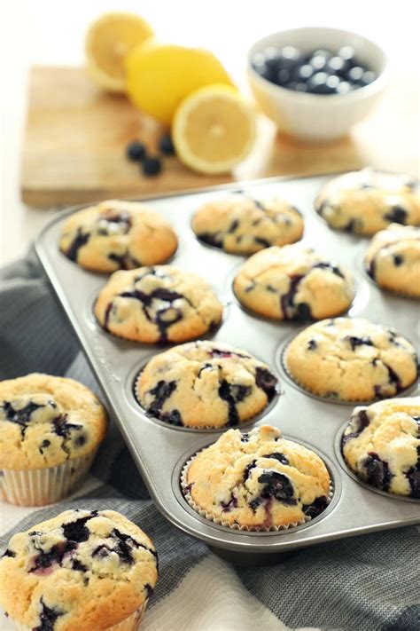 Lemon Blueberry Muffins Artofit