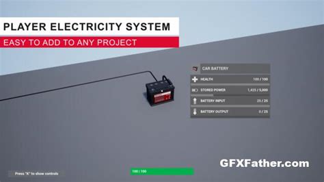 Unreal Engine Player Electricity System – GFXFather