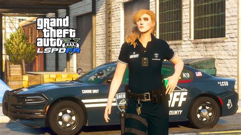 Gta 5 Lspdfr LCSO K9 Patrol Canine Unit GTA 5 Mod Lspdfr Realism