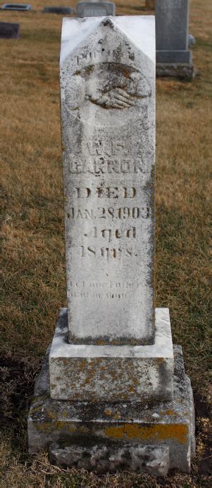 W F Gannon 1885 1903 Find A Grave Memorial