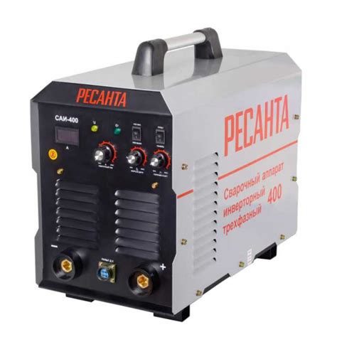 Сварочный инверторный аппарат Ресанта САИ 400 65/112 - Трехфазные САИ ...