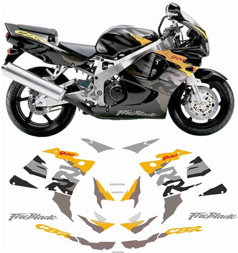 Zen Graphics Honda CBR 900RR Fireblade 1996 1997 Replacement Decals