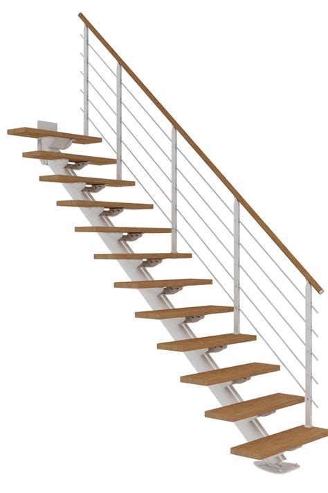 Treppe Dolle Sydney, Treppenlauf gerade, weiß, Designgeländer | Treppen ...