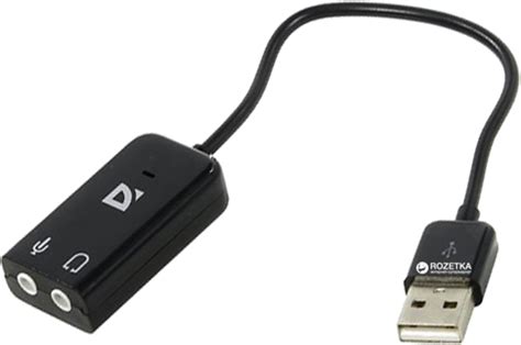 Переходник для наушников Defender Audio USB (63002) – фото, отзывы ...