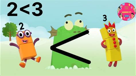 Numberblocks Maths Comparison Skills Lets Compare Numbers 1 To 10