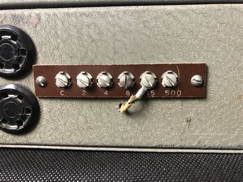 Masco Ma 50 Late 40’s Harpsucker Amps And Parts