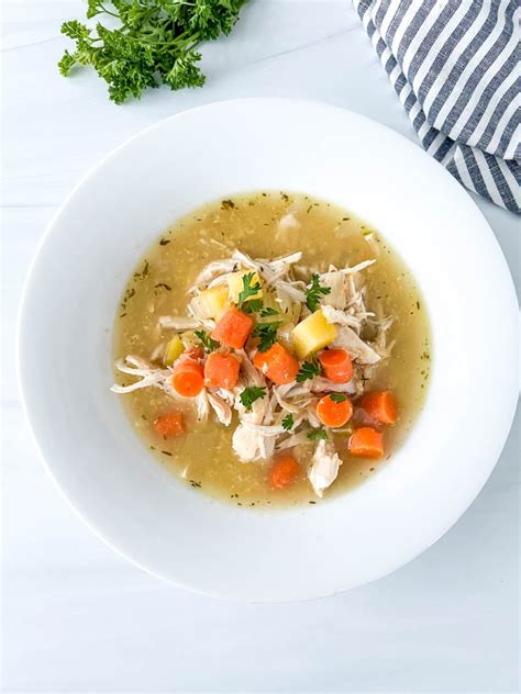 Easy Slow Cooker Gluten-Free Chicken Pot Pie Soup - Good For You Gluten ...