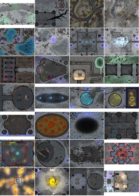 Tessa Presents 92 Maps For Icewind Dale Rime Of The Frostmaiden Dungeon Masters Guild