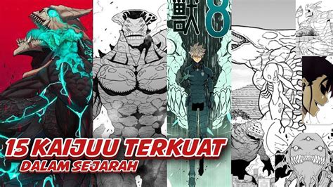 15 KAIJU TERKUAT DALAM ANIME KAIJU NO 8 YANG SANGAT DITAKUTI YouTube