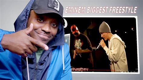 Freestyle Goat First Time Reacting To Eminem Biggest Ever Freestyle In The World Westwood