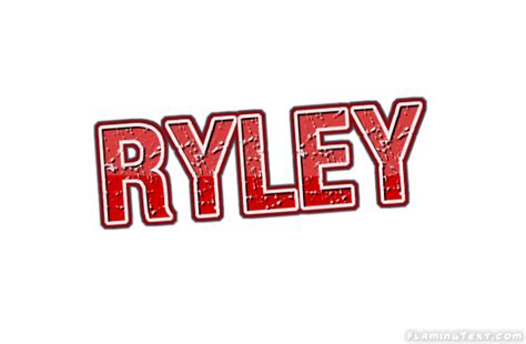 Ryley Logo | Free Name Design Tool from Flaming Text