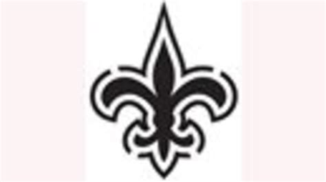 New Orleans Saints pumpkin stencils