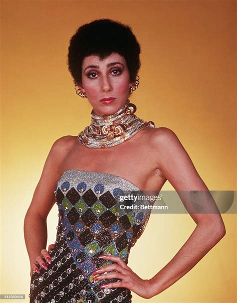 Singer Cher Bono In Costume For Her Tv Show The Sonny And Cher