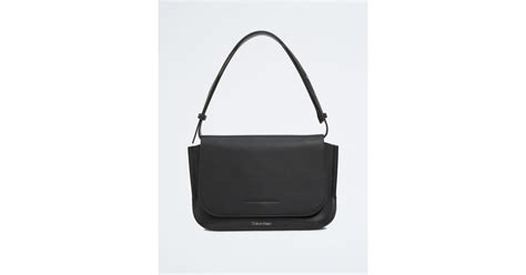 Calvin Klein Elemental Messenger Bag In Black Lyst