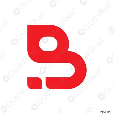 Letter B Logo Design Stock Vector 2773484 Crushpixel