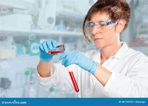 Chemist Student Experiment Stock Photo Image Of Biology 38770570