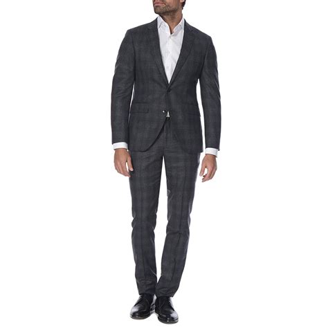 Grey Glen Check Wool Suit BrandAlley