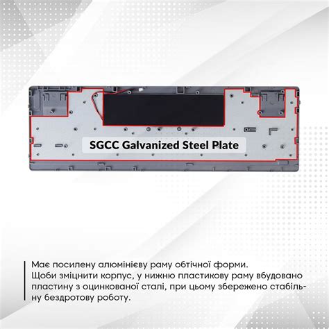 Клавіатура Keychron K SE Key Optical Red RGB Hot Swap WL UA Black K SEE Keychron