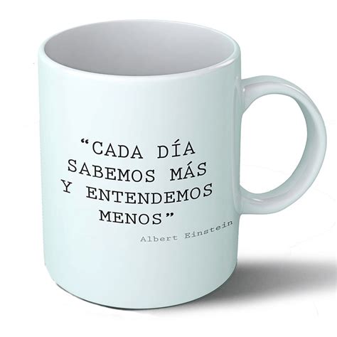 Taza Einstein Taza filósofos Taza frases filosóficas Tazas cool