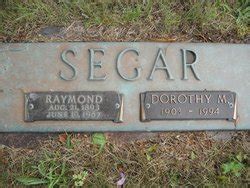 Dorothy M Benson Segar M Morial Find A Grave