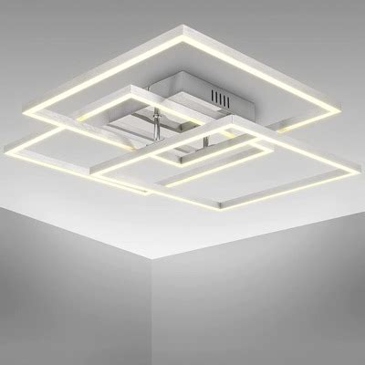 NOWOCZESNA LAMPA SUFITOWA PLAFON LED CHROM 14383228516 Oficjalne