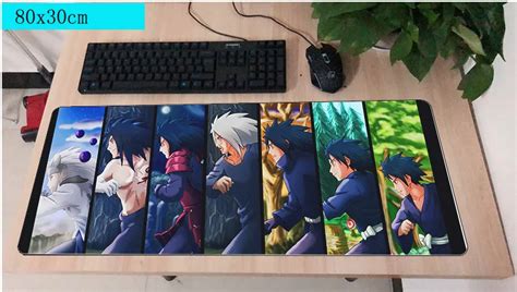 gel Naruto mouse pad gamer accessories 800x300mm notbook mouse mat large gaming mousepad hot ...