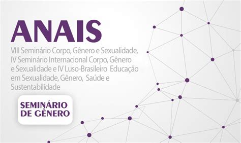 Revista Do Semin Rio Corpo G Nero E Sexualidade Plataforma Espa O