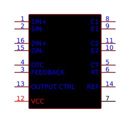 TL594CDR Texas Instruments Datasheet PDF Technical Specs