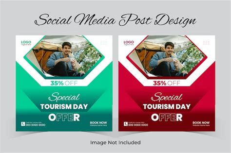 Premium Vector Social Media Post Design Template