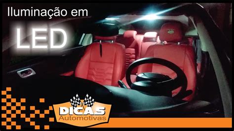 Instalação de Led no interior do carro Dicas automotivas YouTube