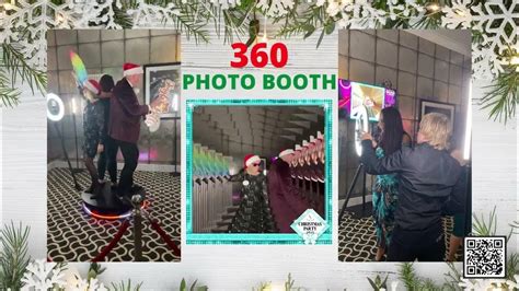 Christmas 360 Photo Booth Action Video Youtube