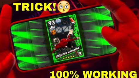 Trick To Get 95 Rated Garnacho From Potw Pack In EFootball 2024 Mobile