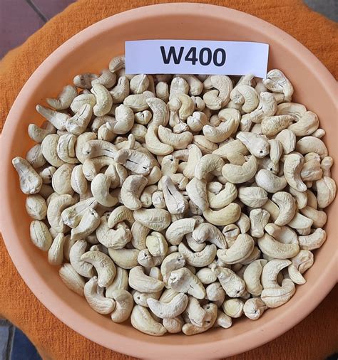 Steamed White W400 Grade Cashew Nuts Packaging Size 10 Kg At Rs 720