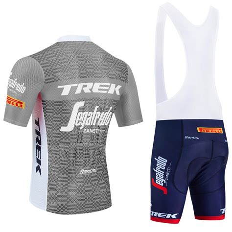 Ensemble cuissard vélo et maillot cyclisme équipe pro TREK Segafredo