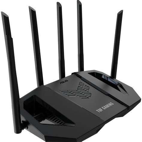 Asus ASUS TUF-BE6500, Mesh Router WLAN-Router, Anschlüsse: 4x RJ-45 ...