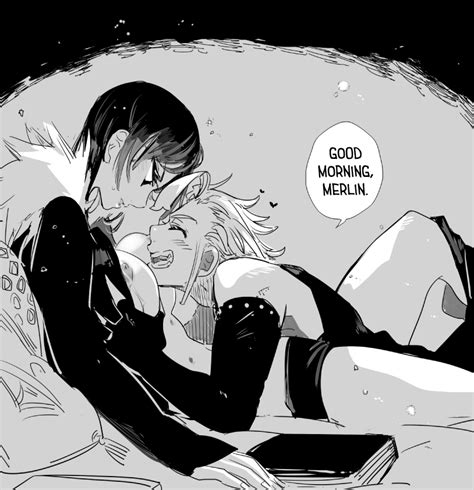 Merlin And Arthur Nanatsu No Taizai Alone Hentai