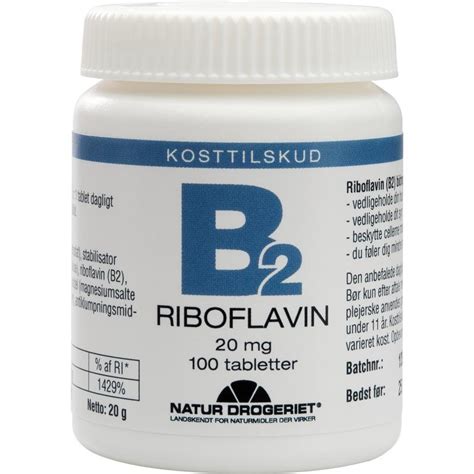 B B Riboflavin Stk Natur Drogeriet