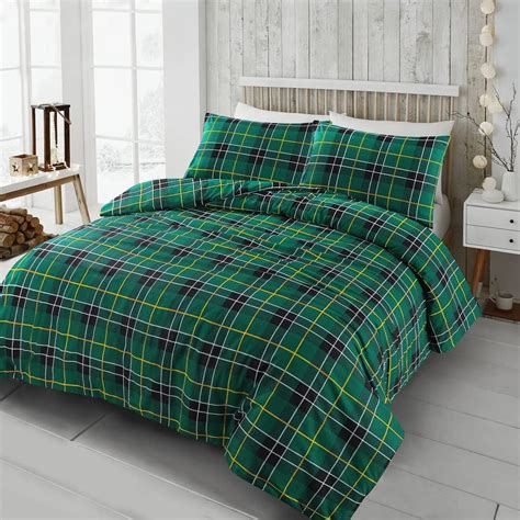 Dazzle Collection Tartan Check Flannelette Thermal Brushed Cotton