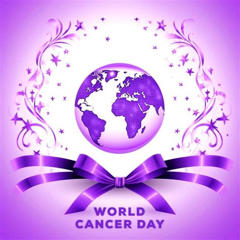 Premium PSD | World cancer day poster template