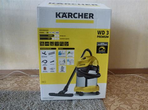 Обзор от покупателя на Пылесос KARCHER WD 3 Premium хозяйственный ...
